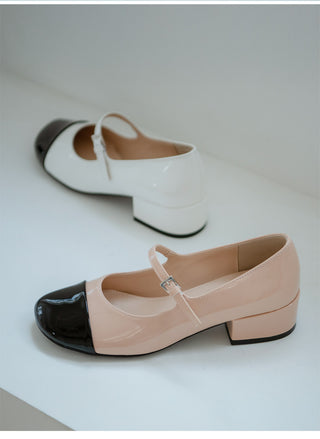 Serena Mary Jane Mid-heel Pumps 4cm