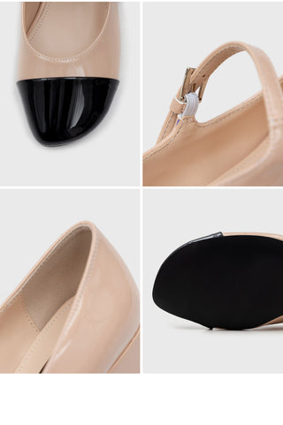 Serena Mary Jane Mid-heel Pumps 4cm