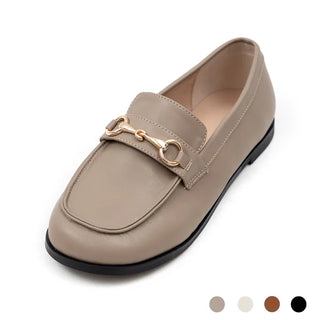 Grande Wide Chain Loafers 1cm