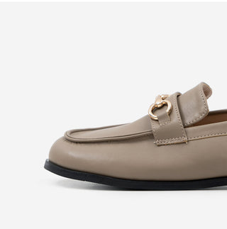 Grande Wide Chain Loafers 1cm