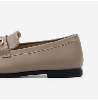 Grande Wide Chain Loafers 1cm