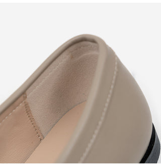 Grande Wide Chain Loafers 1cm