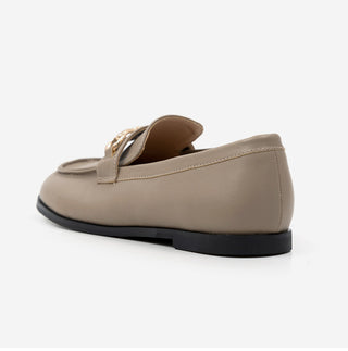 Grande Wide Chain Loafers 1cm