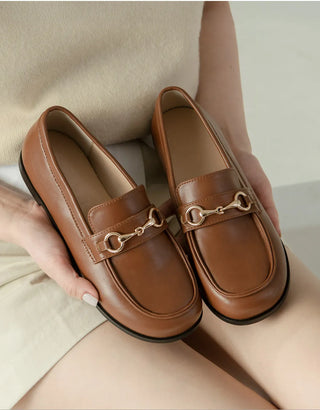 Grande Wide Chain Loafers 1cm