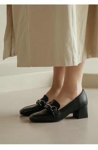 Brangi Chain Loafers Mid-heel 3cm 5cm