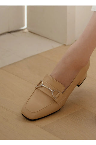 Brangi Chain Loafers Mid-heel 3cm 5cm