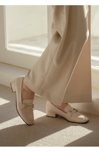 Brangi Chain Loafers Mid-heel 3cm 5cm