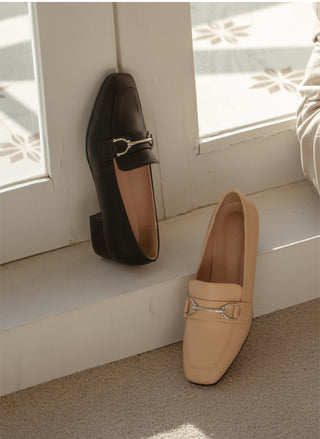 Brangi Chain Loafers Mid-heel 3cm 5cm