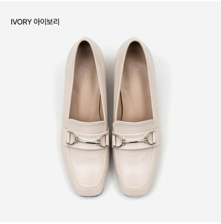Brangi Chain Loafers Mid-heel 3cm 5cm