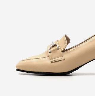 Brangi Chain Loafers Mid-heel 3cm 5cm
