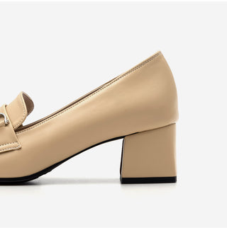 Brangi Chain Loafers Mid-heel 3cm 5cm
