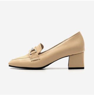 Brangi Chain Loafers Mid-heel 3cm 5cm