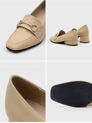 Brangi Chain Loafers Mid-heel 3cm 5cm