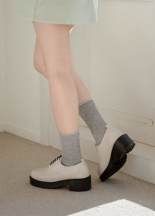 Ader Platform Derby Loafers 5cm