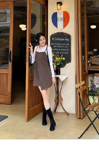 Winter Essential Danetta Simple Basic Mid-calf Boots 4cm