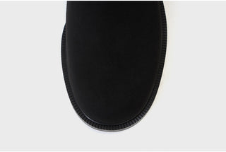 Winter Essential Danetta Simple Basic Mid-calf Boots 4cm