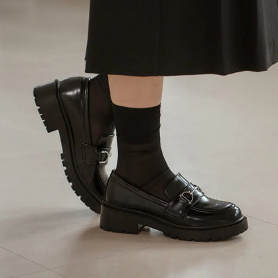 Amy Chain Loafers 5cm
