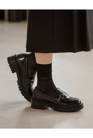 Amy Chain Loafers 5cm