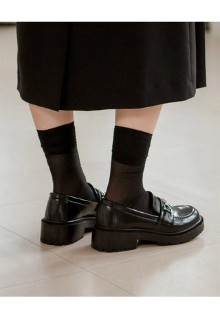 Amy Chain Loafers 5cm
