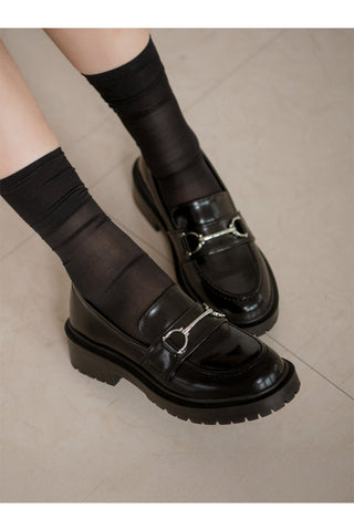 Amy Chain Loafers 5cm