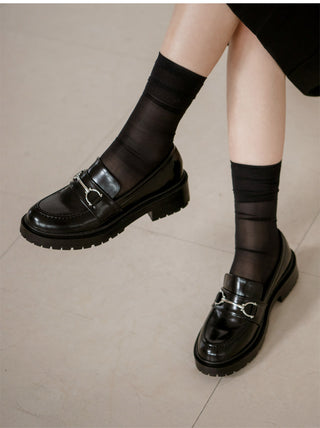 Amy Chain Loafers 5cm