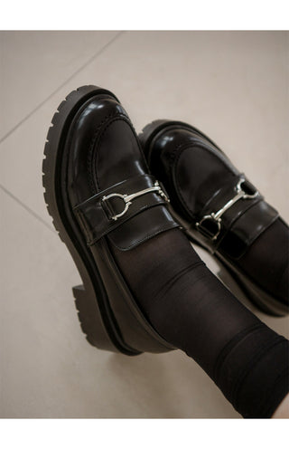 Amy Chain Loafers 5cm