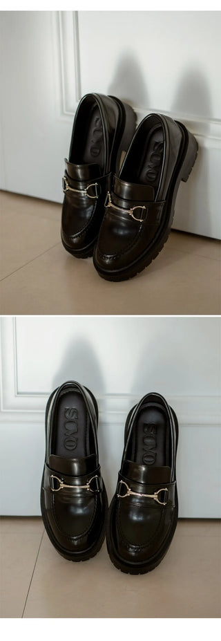 Amy Chain Loafers 5cm