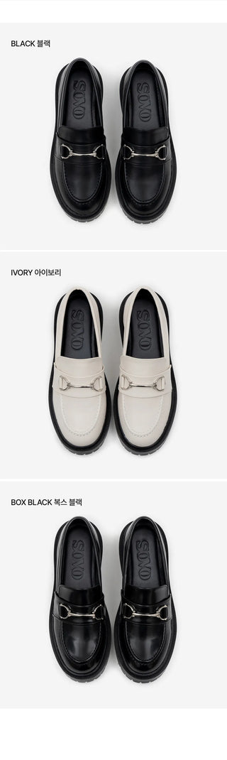 Amy Chain Loafers 5cm