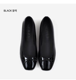 Nicoleen Ribbon Flat Shoes 1cm