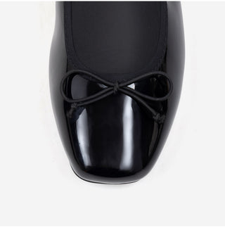 Nicoleen Ribbon Flat Shoes 1cm
