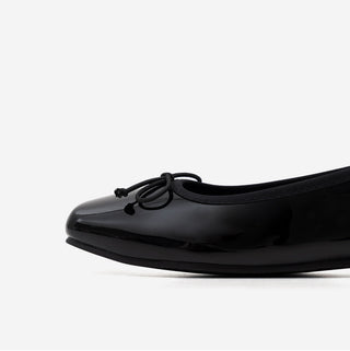 Nicoleen Ribbon Flat Shoes 1cm