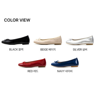 Nicoleen Ribbon Flat Shoes 1cm