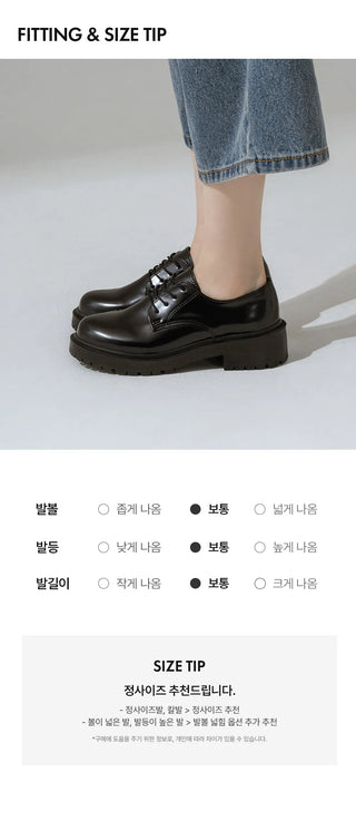 Conchi 4cm Derby Flat Loafers