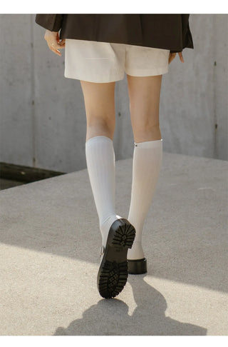 Beyond Platform Mary Jane Flats 4cm