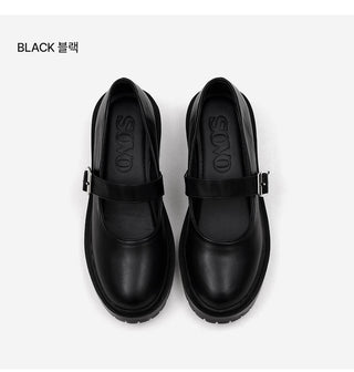 Beyond Platform Mary Jane Flats 4cm