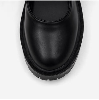 Beyond Platform Mary Jane Flats 4cm