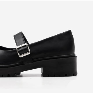 Beyond Platform Mary Jane Flats 4cm