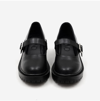 Beyond Platform Mary Jane Flats 4cm