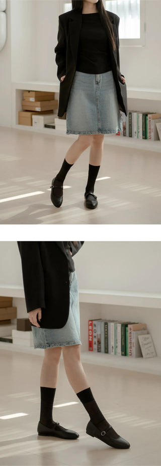 Totti Mary Jane Flat Shoes 1cm