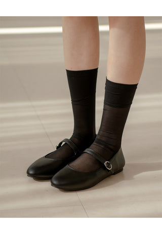 Totti Mary Jane Flat Shoes 1cm
