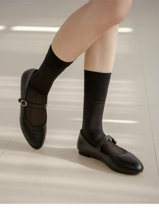 Totti Mary Jane Flat Shoes 1cm