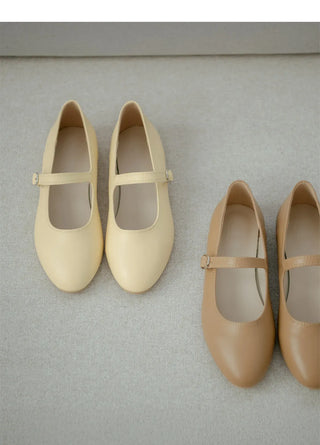 Totti Mary Jane Flat Shoes 1cm