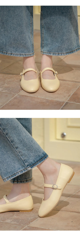 Totti Mary Jane Flat Shoes 1cm