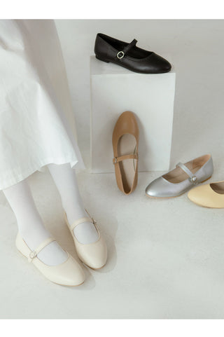Totti Mary Jane Flat Shoes 1cm