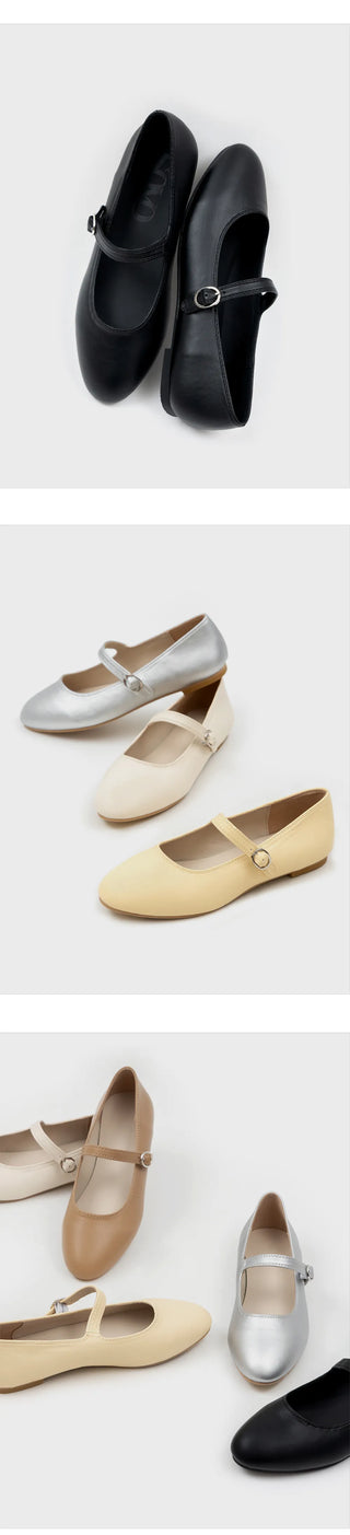 Totti Mary Jane Flat Shoes 1cm