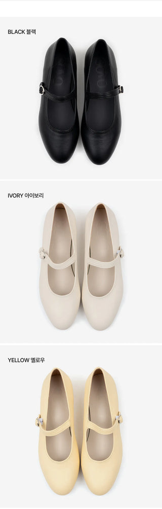Totti Mary Jane Flat Shoes 1cm