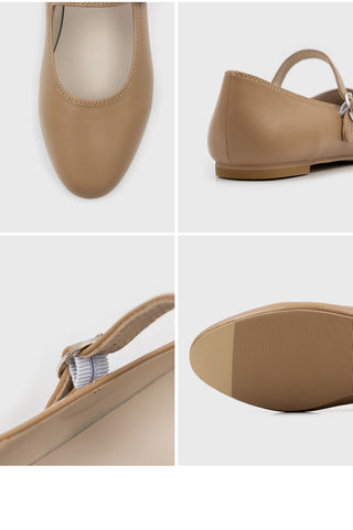 Totti Mary Jane Flat Shoes 1cm