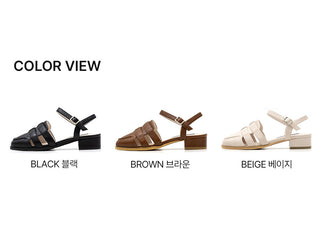 Corum Fisherman Slingback 3cm