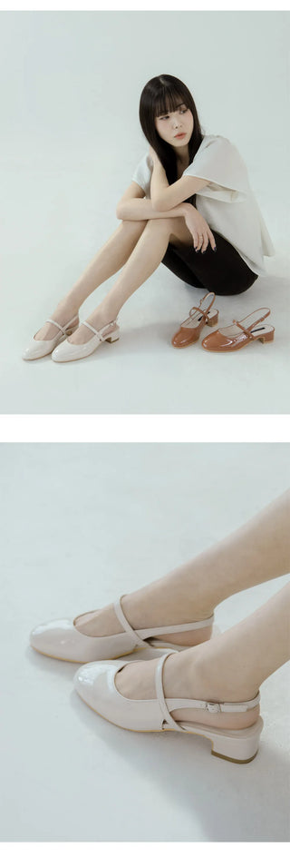 Shaenz Mid-Heel Slingback 3cm