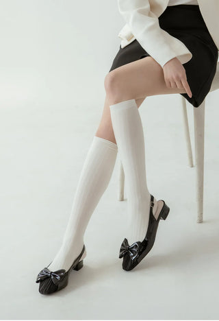 Plie Ribbon Slingback 3cm